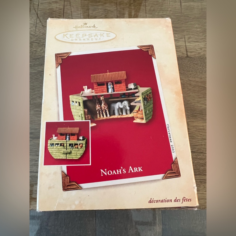 Hallmark Noah’s ark ornament